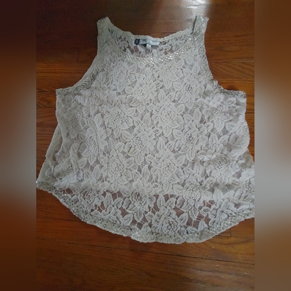 White J Lo top - Picture 1 of 3